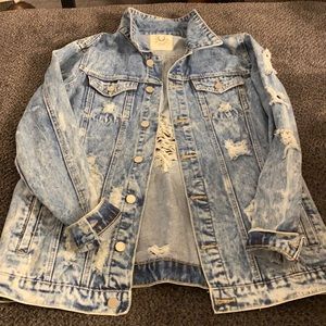 Fantastic Fawn Distressed Jeans Jacket